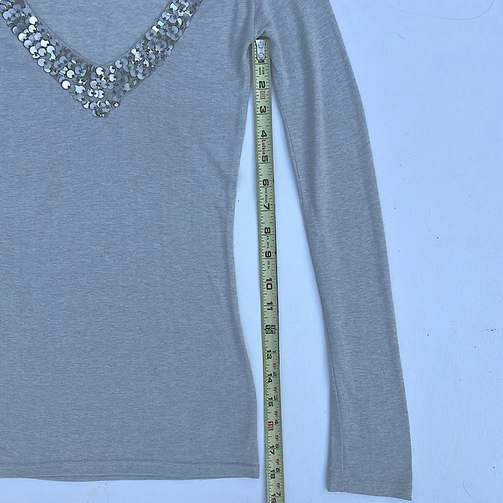 🤍Y2K Abercrombie&Fitch sequin tee🤍 - Picture 5 of 10